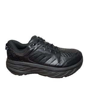 Men’s Hoka Black Bondi SR wide Athletic Shoes size 13 2E